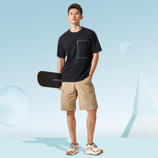 制者时尚口袋款空调短袖T恤 商品图0