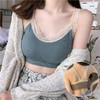 爆款夏季性感蕾丝花边美背背心运动裹胸吊带抹胸大胸防走光无痕内衣女 商品缩略图0