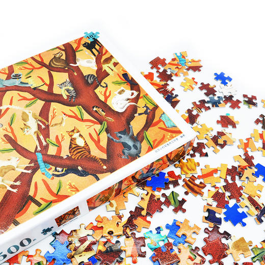 (仓发) 小红花邦臣拼图500块•可爱小猫10岁+宝宝幼儿儿童拼图纸制拼图玩具生日礼物0-3-6岁益智游戏儿童新年礼物/中国人口出版社/北京小红花图书工作室/9787510161421 商品图1