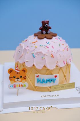 1027CAKE | 六一儿童节 复古冰淇淋蛋糕
