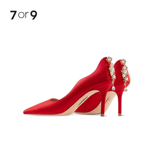 浅金碎钻圆珠尾夹 商品图3