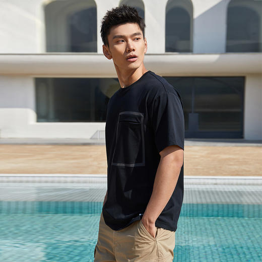 制者时尚口袋款空调短袖T恤 商品图3