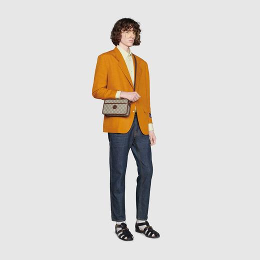 Gucci 古驰 男女通款饰互扣式双G迷你手袋/肩背包 658572 商品图8
