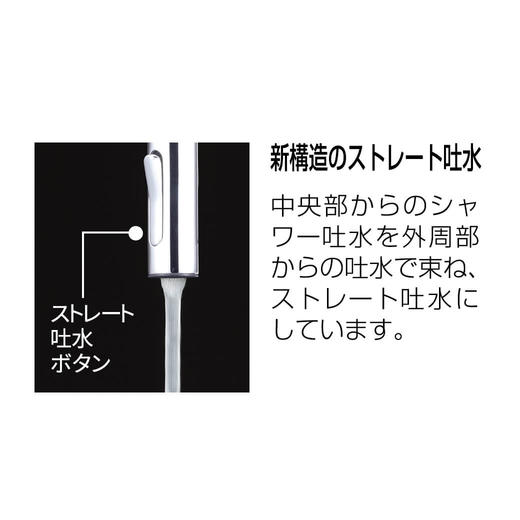 日本进口KVK高抛KM6061EC冷热水单把单孔抽拉厨房龙头陶瓷阀芯 商品图6