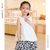【气质网红爆款】2022龙之涵原创设计师款无袖面包上衣 面包短裤 全棉 三次高温水洗 简约气质款  商品缩略图0