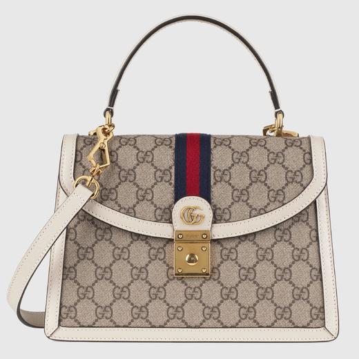 【欧洲专柜直通车】Gucci 古驰 女士Ophidia系列小号手提包/肩挎包 651055 商品图0