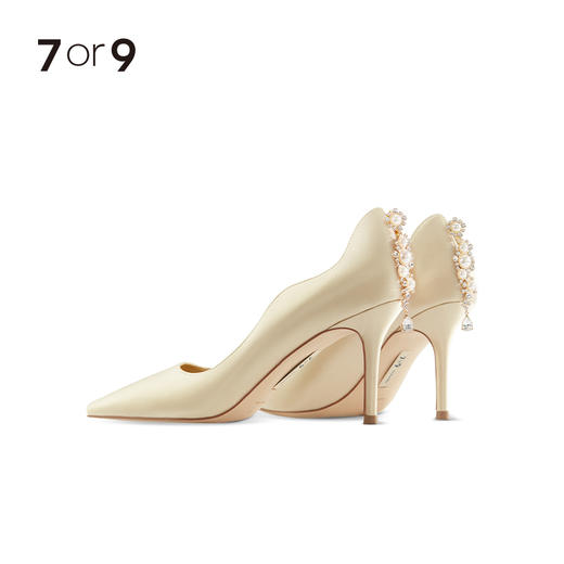 浅金碎钻圆珠尾夹 商品图2