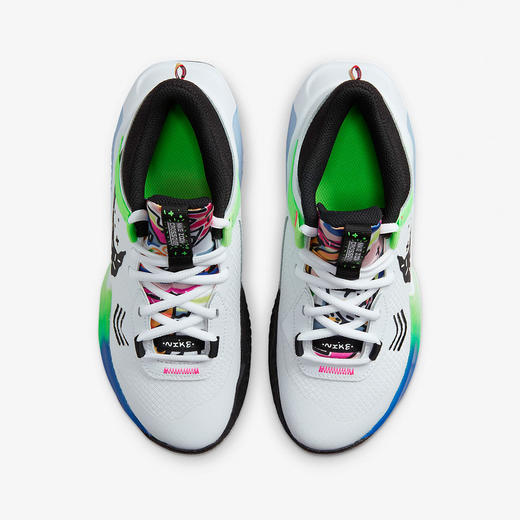 小耐克2022年新款AIR ZOOM儿童休闲运动防滑篮球鞋DV1365-101 商品图3