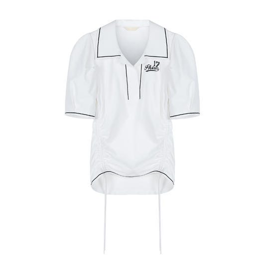 抽绳修身POLO衫 商品图0