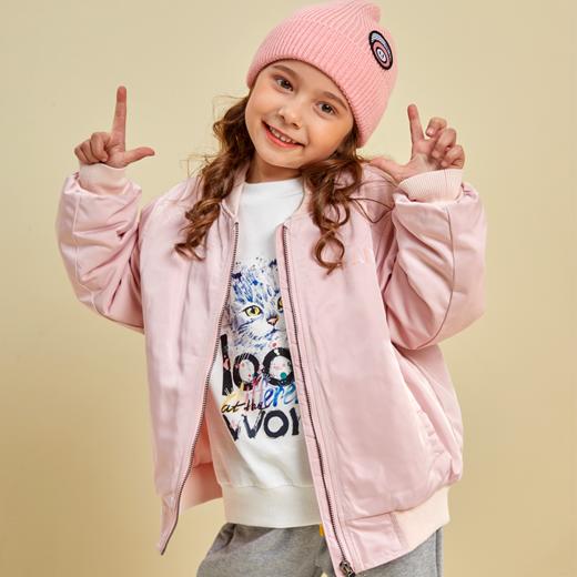 【反季特价清仓】龙之涵 儿童棒球服棉衣 中大童加厚保暖棉外套 休闲时尚 婴幼儿A类标准 商品图8