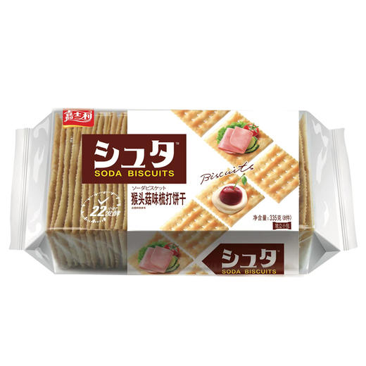 嘉士利牌猴菇味梳打饼干335g/包 商品图0