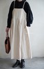 ROBE de PEAU黑白吊带裙 商品缩略图5