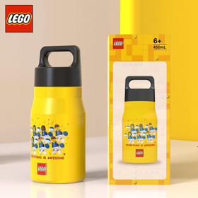 渠道特供-乐高（LEGO）水杯 经典创意系列 Classic IP限定保温杯 加油应援运动保温杯（黄色）