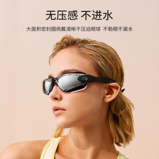 sisia2022新款专业平光泳镜女防水防雾高清游泳镜男士潜水眼镜 商品图1