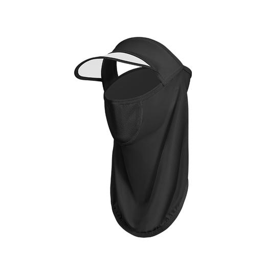 「给你更好保护」夏季纯色防晒冰丝防紫外线口罩户外骑行遮阳挂耳式防护面罩时尚饰品 商品图4