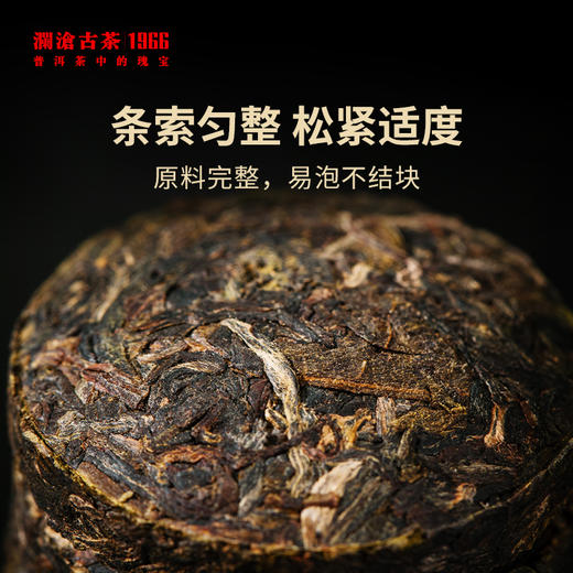 澜沧古茶金乔木普洱茶生茶小茶饼单筒66g*10瓶 商品图4