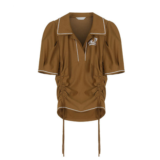 抽绳修身POLO衫 商品图0