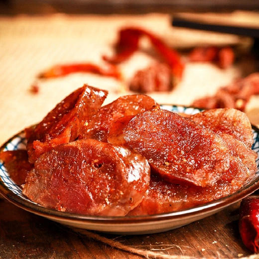 雅妹子 麻辣香肠腊肠 烟熏川味腊肠 特产腊味 四川特产 川味香肠500g 商品图1