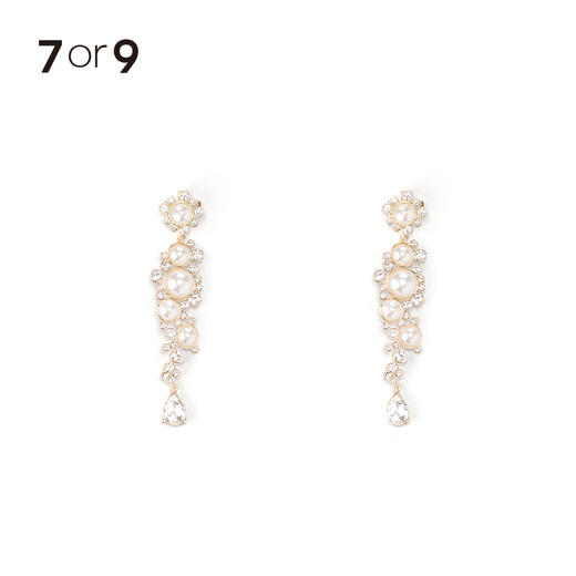 浅金碎钻圆珠尾夹 商品图4