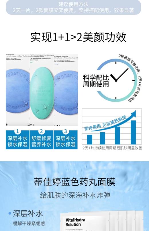 蒂佳婷水动力活力水润面膜 商品图3