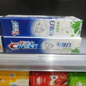 佳洁士3D炫白劲爽清新牙膏120克