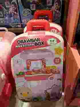 甄潮106鸭嘴兽宝贝拉杆箱（红色餐具）