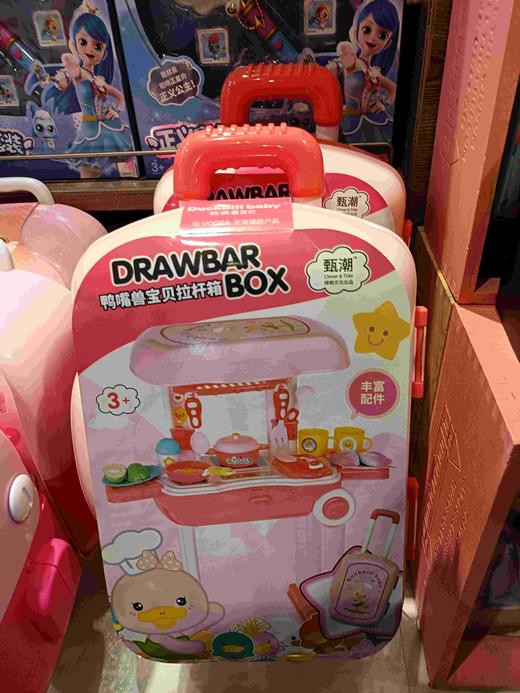 甄潮106鸭嘴兽宝贝拉杆箱（红色餐具） 商品图0