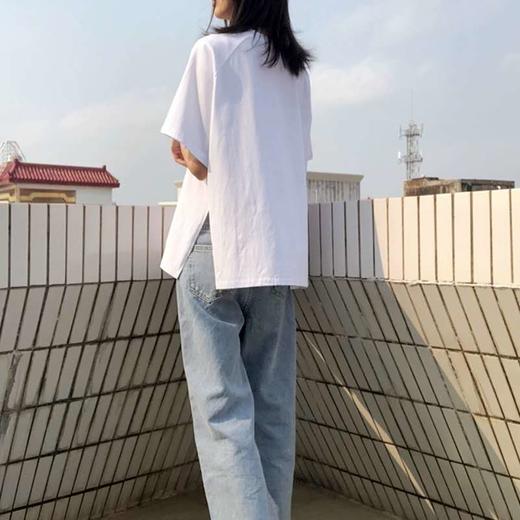 夏季个性刺绣女款T恤 商品图2
