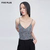 FIVE PLUS2022新款女夏装复古格纹针织背心女修身内搭小众吊带衫2WN2014370 商品缩略图0