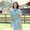 佐尔美2022夏季新款 桑蚕丝真丝弹力缎连衣裙女E12LS90 商品缩略图2