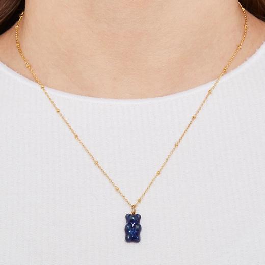 订购7周到｜Maggoosh-Gummy Mini-蓝莓味 迷你小熊 项链［希腊设计师］ 商品图0