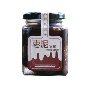 甄如意有机灰枣枣泥果酱220g/瓶