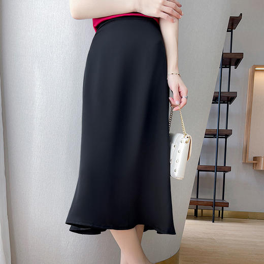 Avann缎面半身裙D69 商品图4