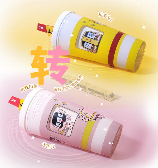 夏日限定·Q版车头转转杯 商品图1