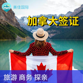 加拿大多次个人旅游签证·整理材料+支持商务/探亲/访友+客人需自行送签