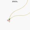 ZEGL设计师925纯银樱桃项链女设计感轻奢小众柠檬葡萄夏季锁骨链 商品缩略图5