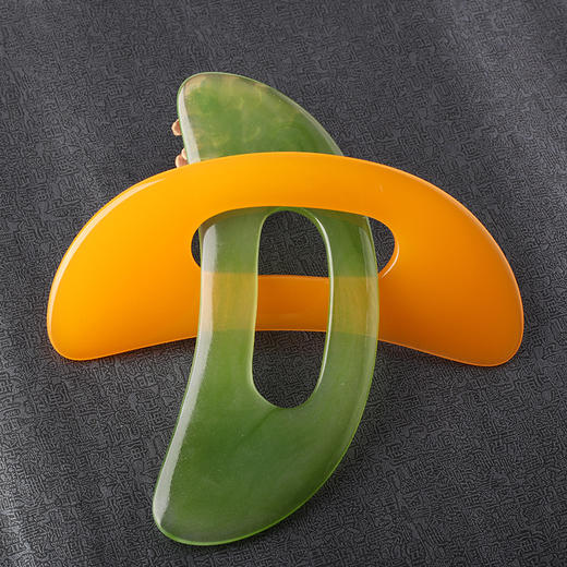 【套装更划算】蜜蜡树脂刮痧板月牙刀片面部美容全身经络疏通-M仓 商品图1