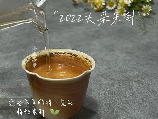 时隔2年，2022头采米针重新回归，毫香鲜爽，花香清鲜（一斤收藏装） 商品图12