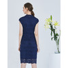EITIE爱特爱女装夏季显瘦无袖V领性感包臀一步裙连衣裙5707409 商品缩略图5