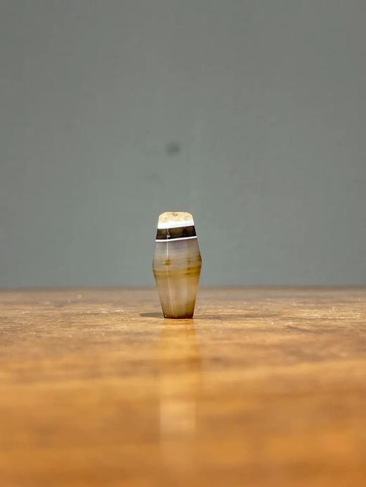 藏传老玛瑙黑白橄榄型线珠，顺丰包邮 商品图5