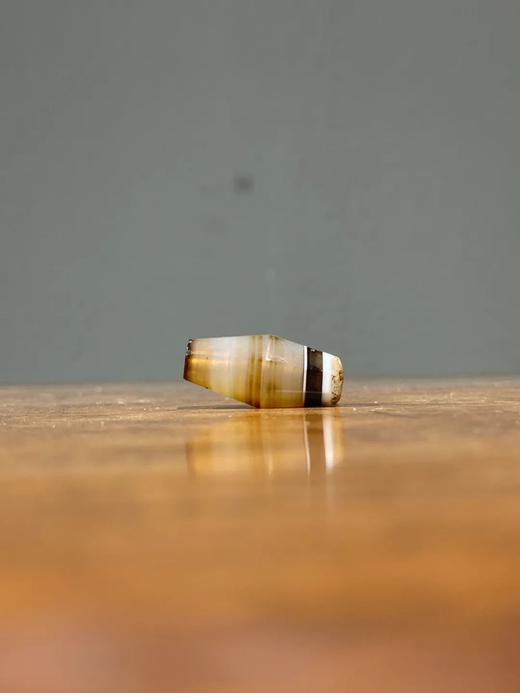 藏传老玛瑙黑白橄榄型线珠，顺丰包邮 商品图7