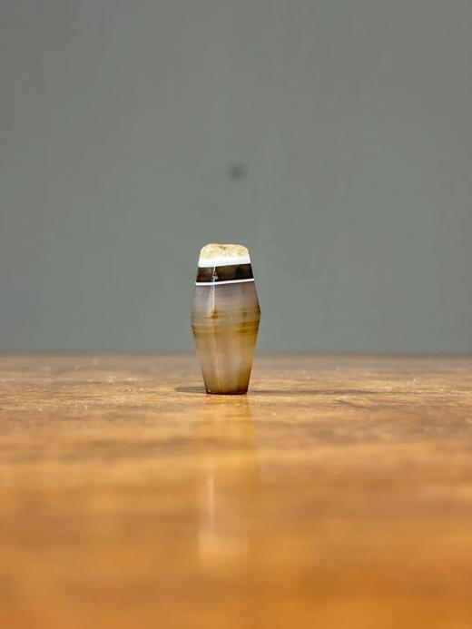 藏传老玛瑙黑白橄榄型线珠，顺丰包邮 商品图9