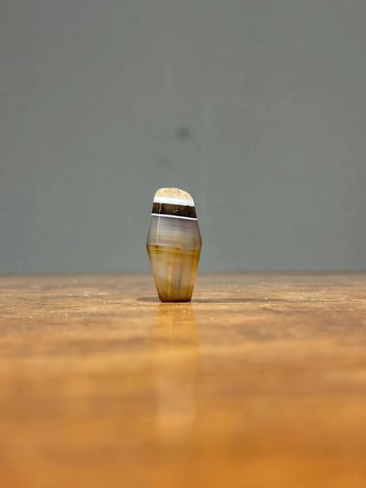 藏传老玛瑙黑白橄榄型线珠，顺丰包邮 商品图8