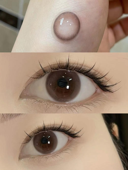 HANCON半年抛美瞳 树莓可可 14.2mm 商品图0