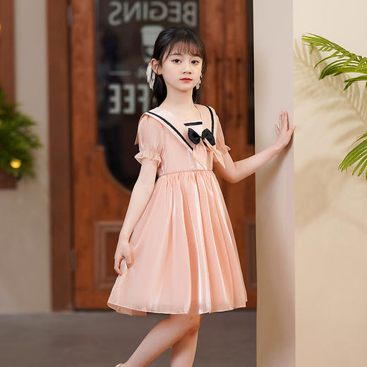 学院风新款洋气儿童时髦裙童装 XW-9932 商品图6