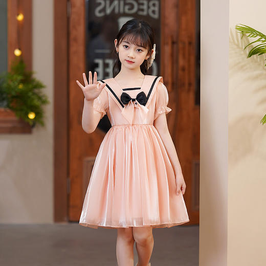 学院风新款洋气儿童时髦裙童装 XW-9932 商品图2