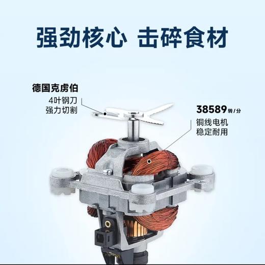 【全自动免手洗 高温除菌清洗】西屋（Westinghouse）免手洗破壁机家用豆浆机全自动不用手洗多功能料理机热烘除菌高端破壁机WFB-A272 商品图3