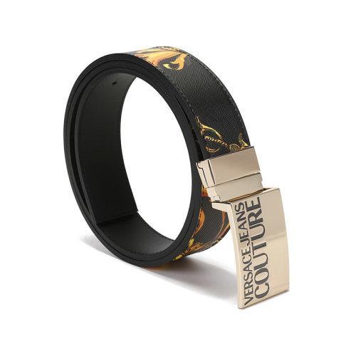 VERSACE JEANS COUTURE/VERSACE JEANS COUTURE 范思哲【21秋冬系列】范思哲 男士皮革/聚氨酯板扣式双面皮带腰带 71YA6F32 ZP056 商品图1