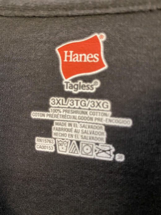 Hanes 厚款短袖T恤 _PST(3XL) 商品图2