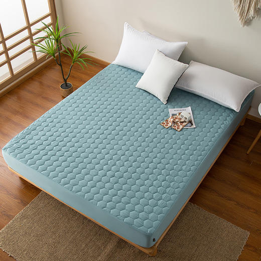 多喜爱美眠康   夹棉笠围保护垫  菲欧【告别凌乱】【全包裹不移位】[柔软细腻 亲肤透气]【可水洗机洗】 商品图5